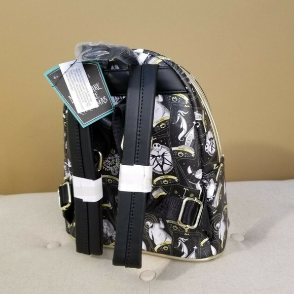 Loungefly Disney Nightmare Before Christmas Tarot Card Backpack NEW main image 10